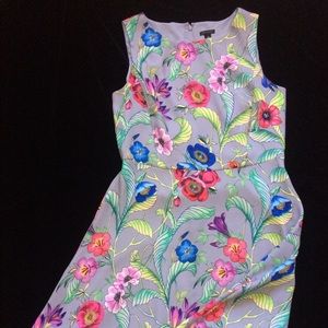 Ann Taylor sleeveless floral size 10 dress